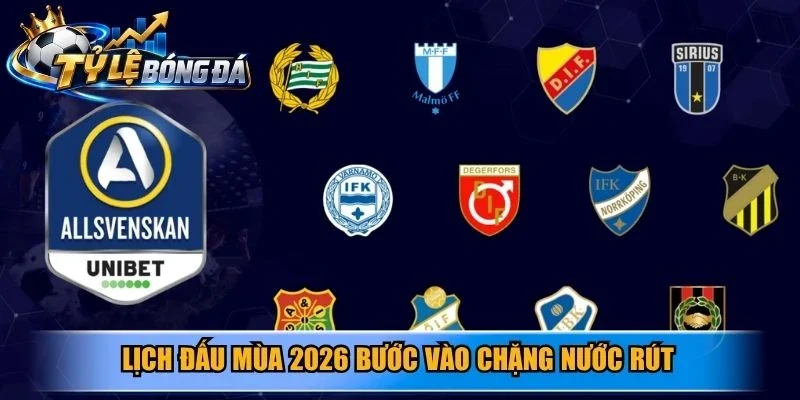 Lịch đấu mùa 2026 bước vào chặng nước rút