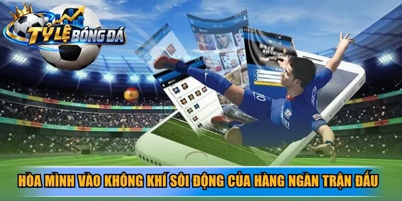 Hòa mình vào không khí sôi động của hàng ngàn trận đấu đỉnh cao