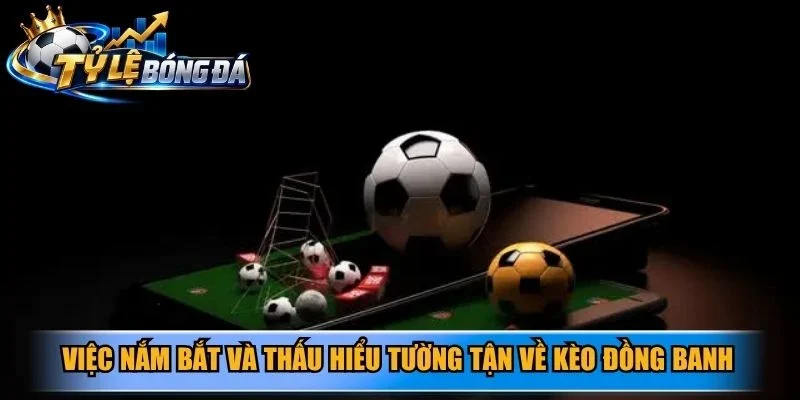 Việc nắm bắt và thấu hiểu tường tận về kèo đồng banh