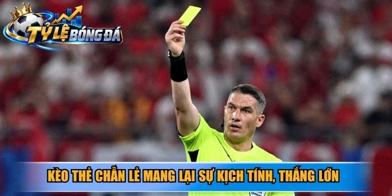 Kèo thẻ chẵn lẻ mang lại sự kịch tính, thắng lớn vô cùng hấp dẫn