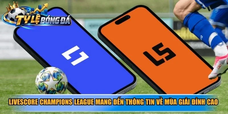 Livescore Champions League mang đến thông tin về mùa giải đỉnh cao