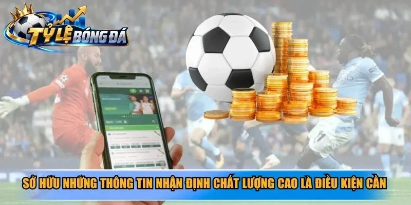 Sở hữu những thông tin nhận định chất lượng cao là điều kiện cần